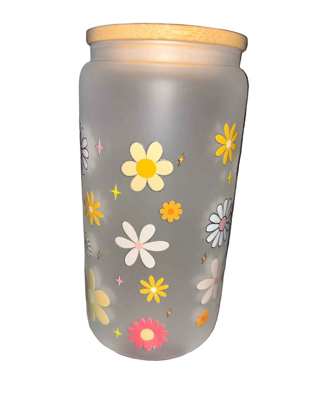 With God 16 oz. frosted glass hand wash only