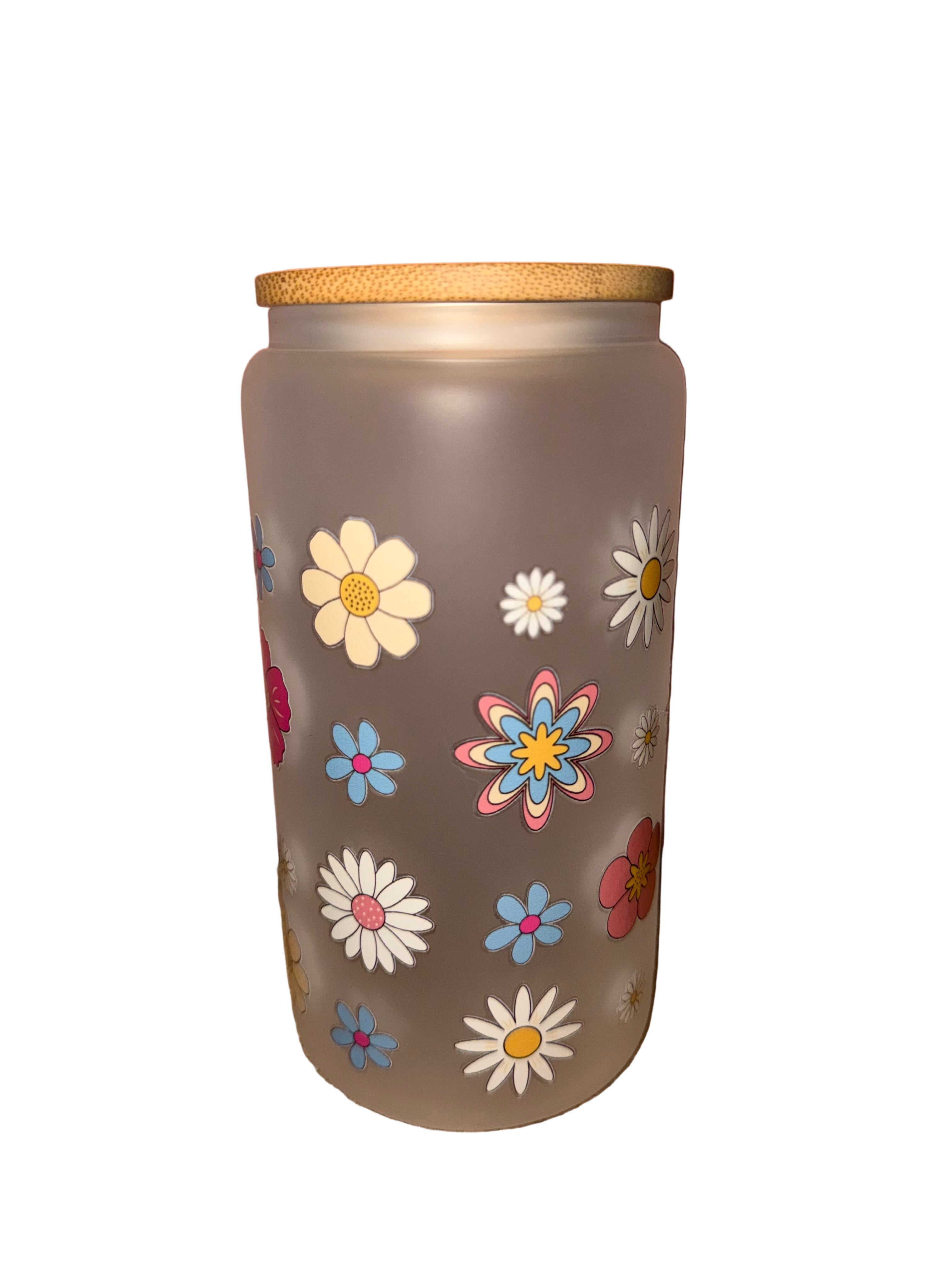 Retro Floral 16 oz. hand wash only