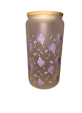 Lavender Set 16 oz. frosted hand wash only