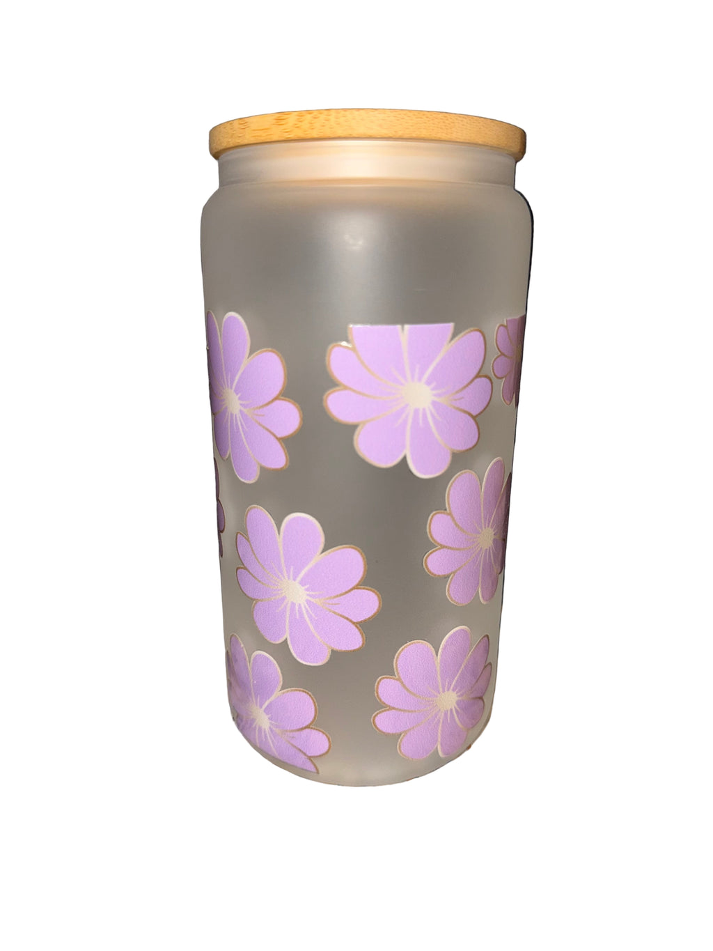 16 oz. frosted dishwasher safe Lavender Fun