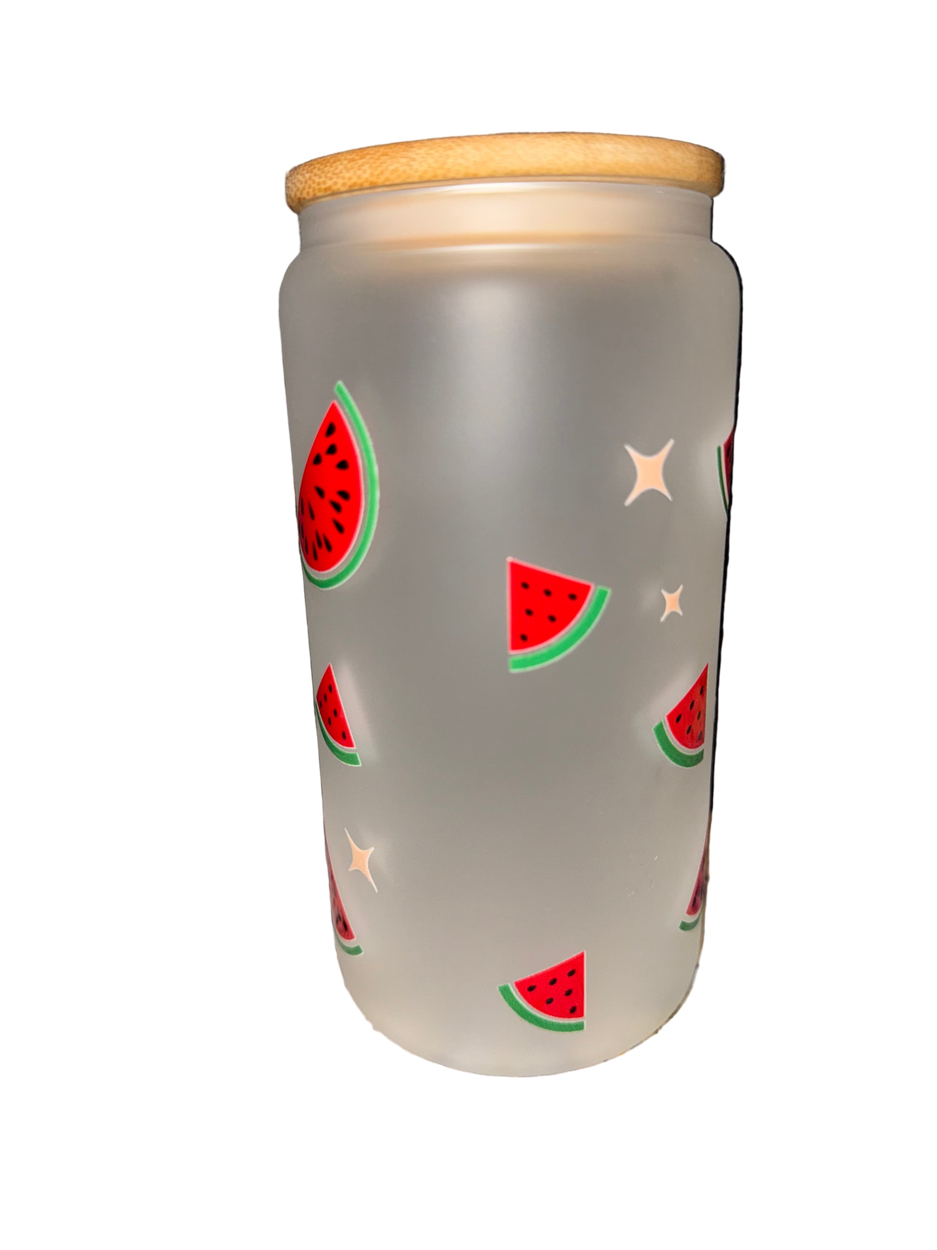 16 oz. dishwasher safe Watermelon Star