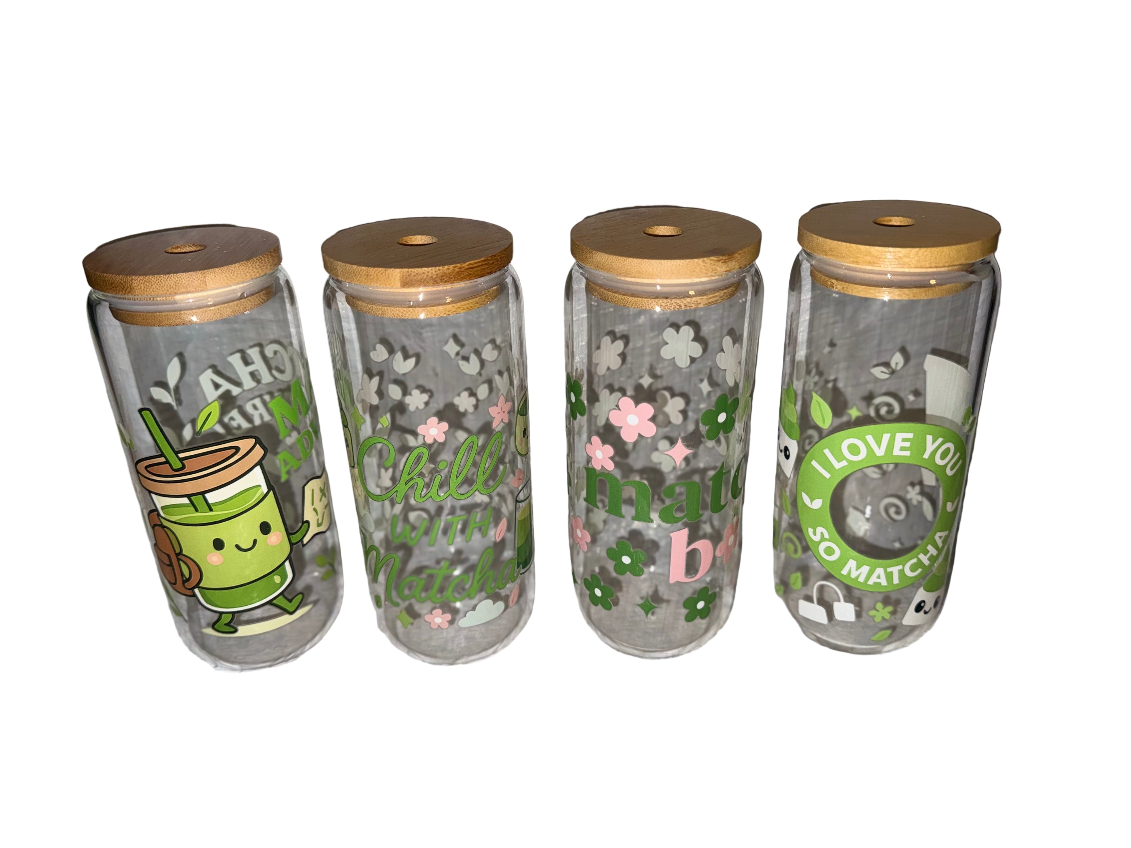 Matcha Babe Set 20 0z. clear hand wash only