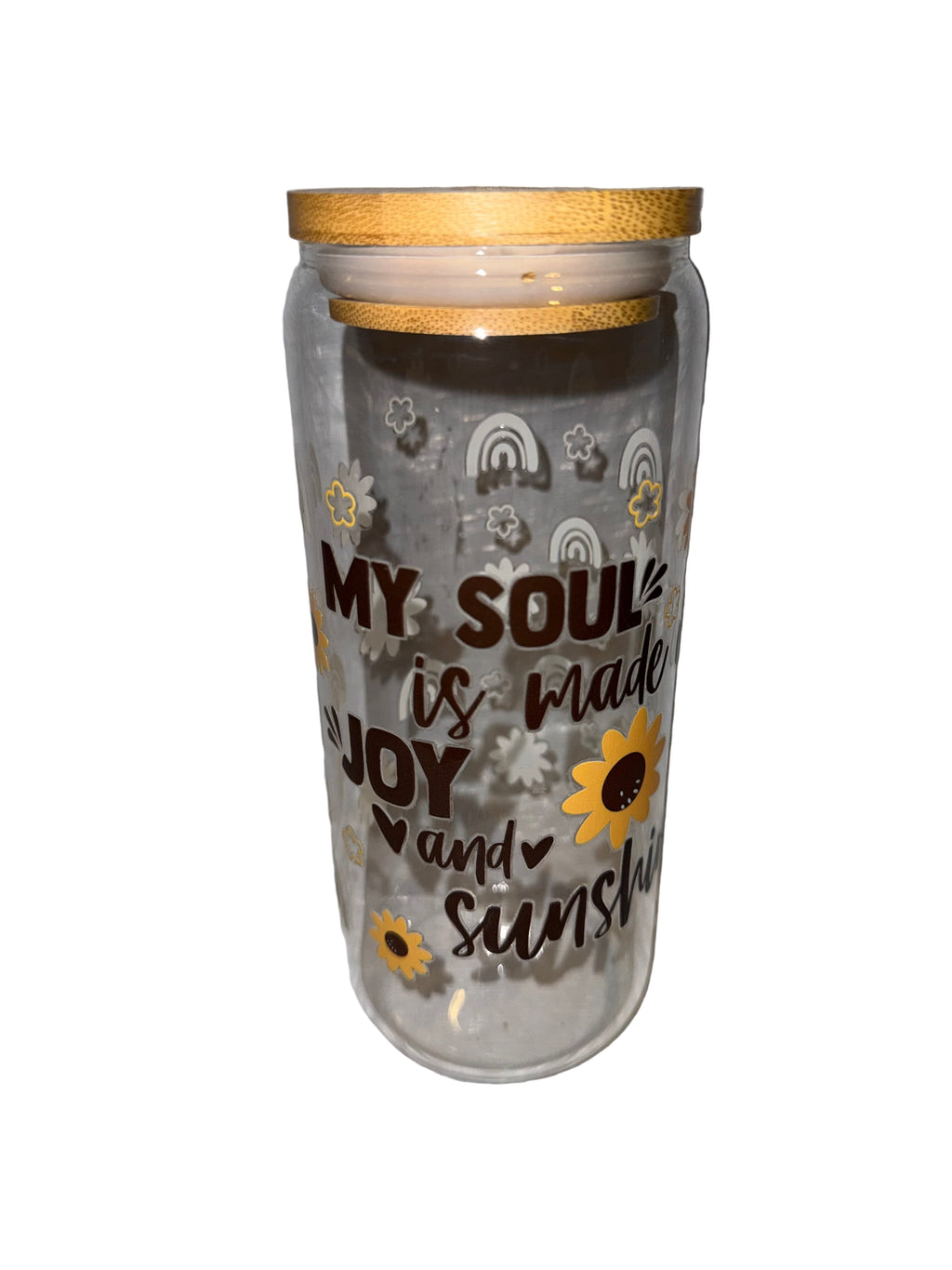 My soul is made of joy 20 oz. clear hand wash only