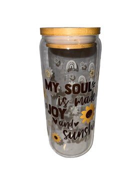 My soul is made of joy 20 oz. clear hand wash only