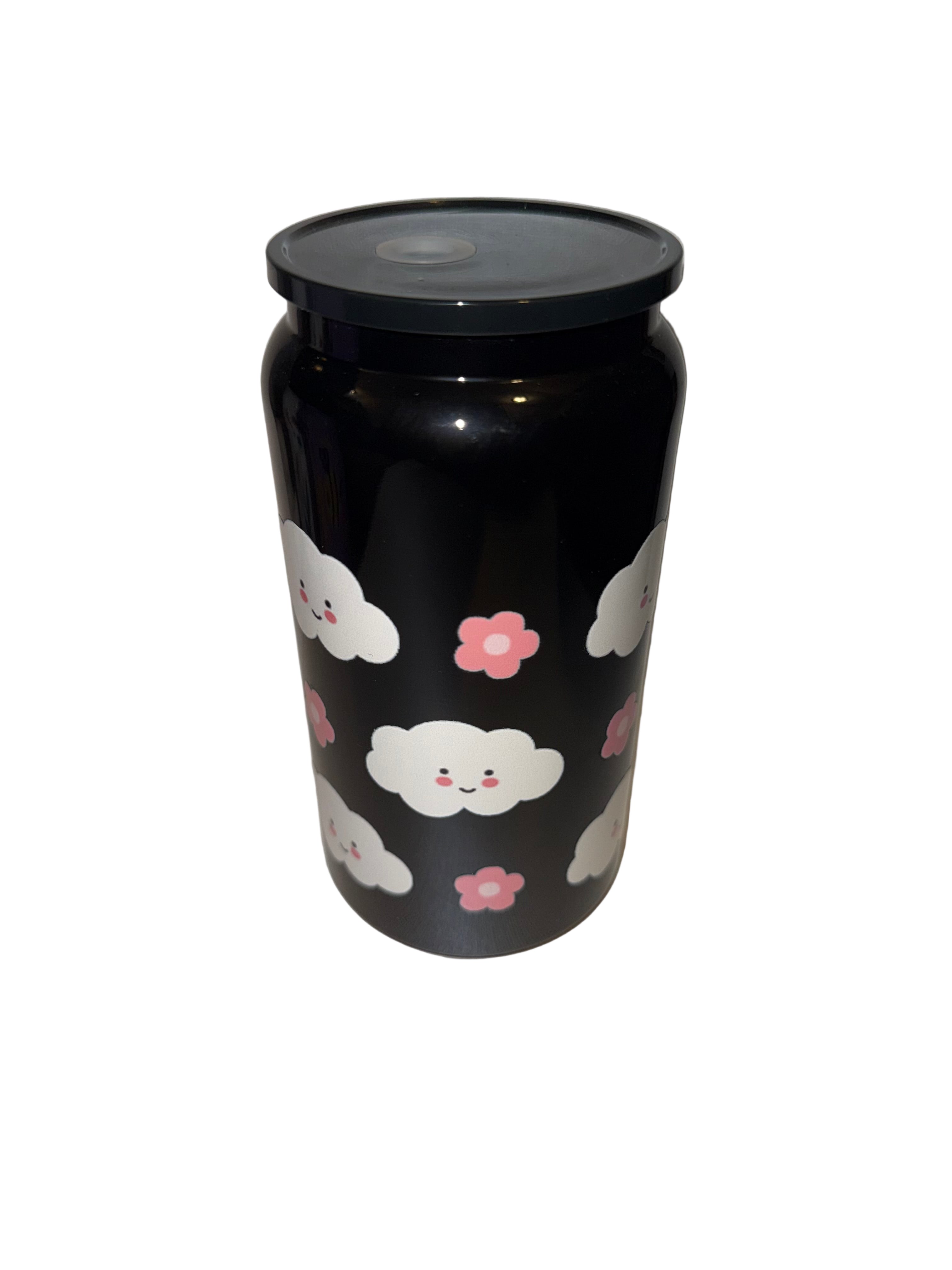 Happy Clouds 16 oz. No Sweat dishwasher safe