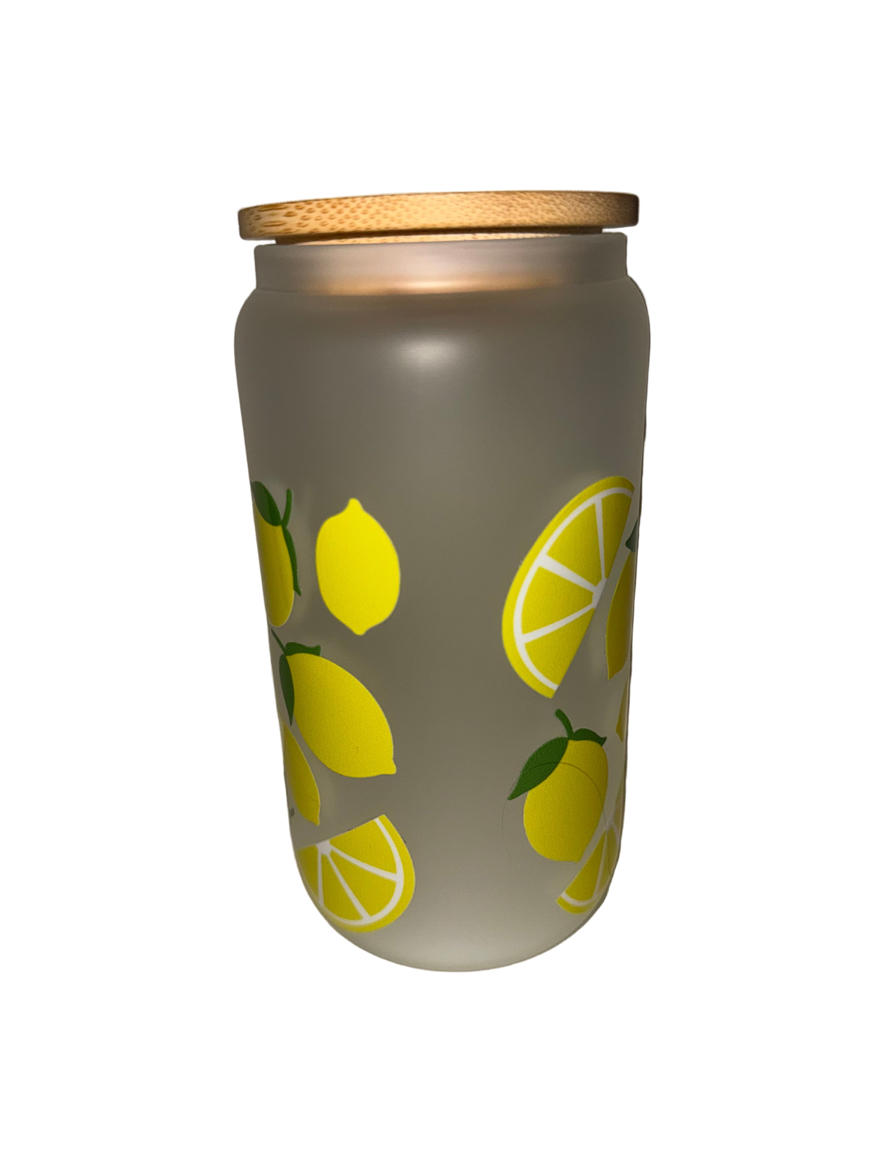 16 Oz. Frosted Dishwasher Safe Lemon Cup - Creative Delights