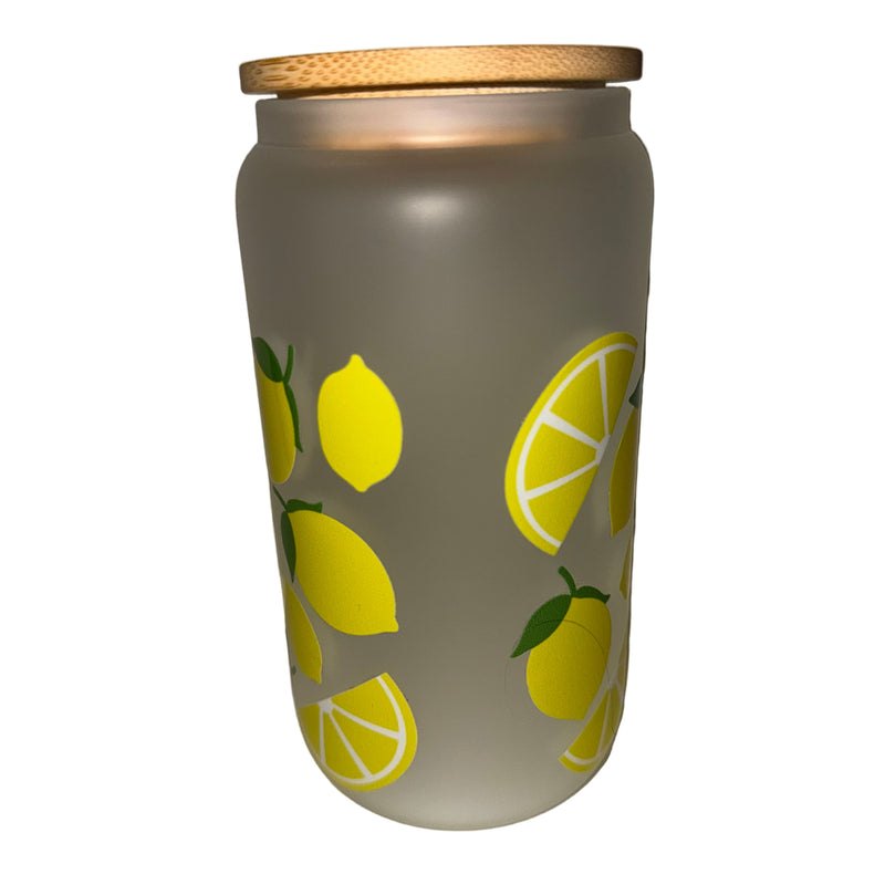 16 Oz. Frosted Dishwasher Safe Lemon Cup - Creative Delights