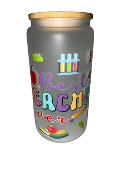 Techer, school 16 oz. frosted hand wash only - Creative Delights