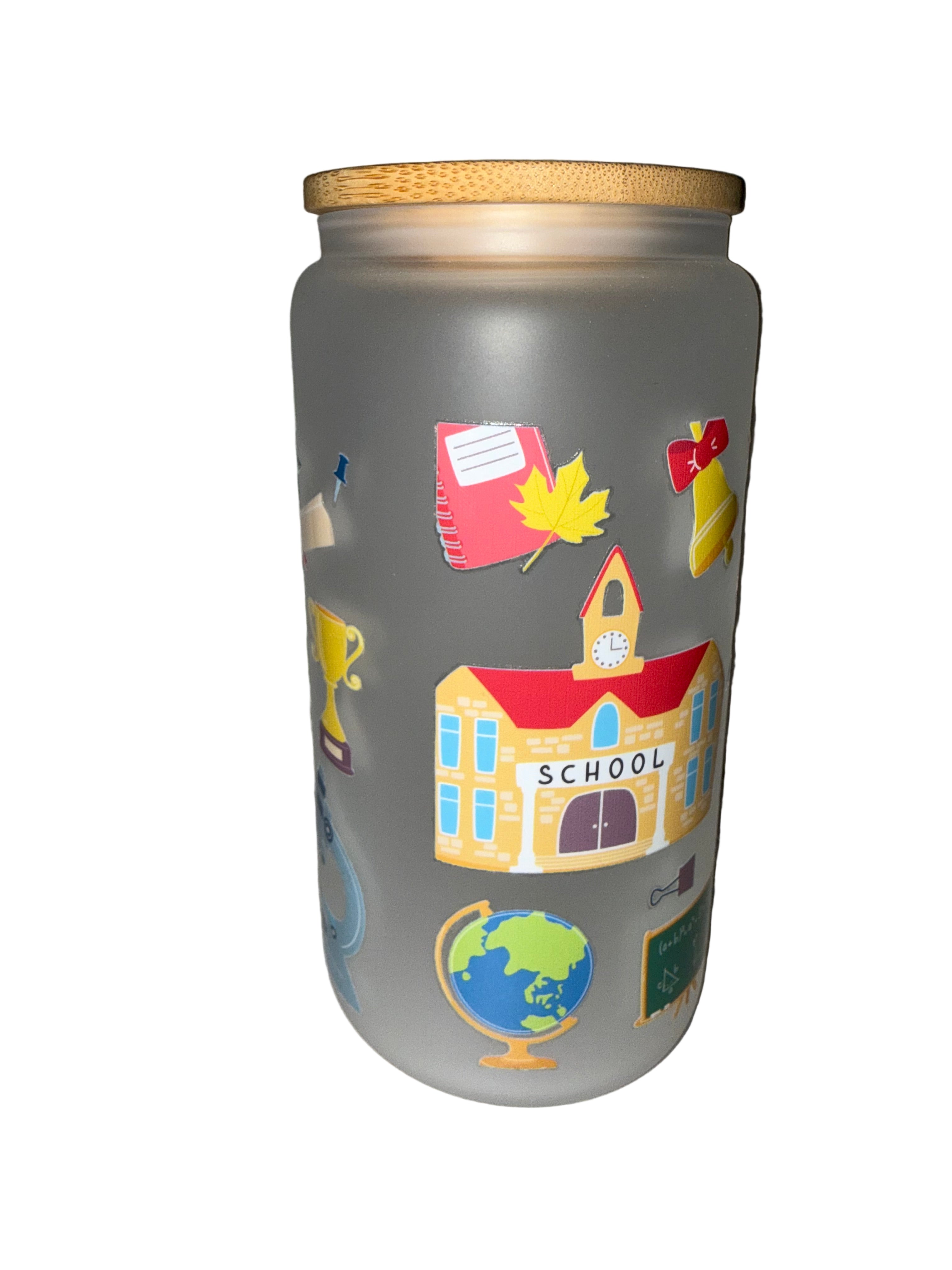 Techer, school 16 oz. frosted hand wash only - Creative Delights