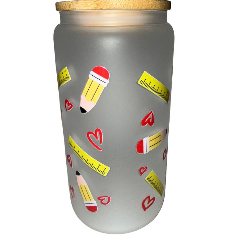 Best Teacher 16 oz. frosted hand wash only - Creative Delights