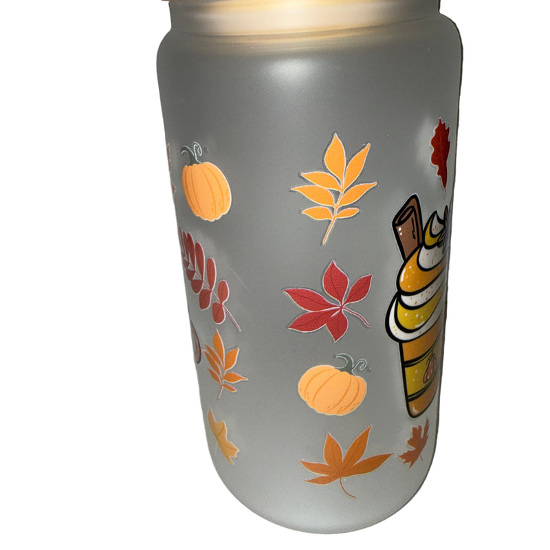 Pumpkin Season 16 oz frosted hand wash only - Creative Delights