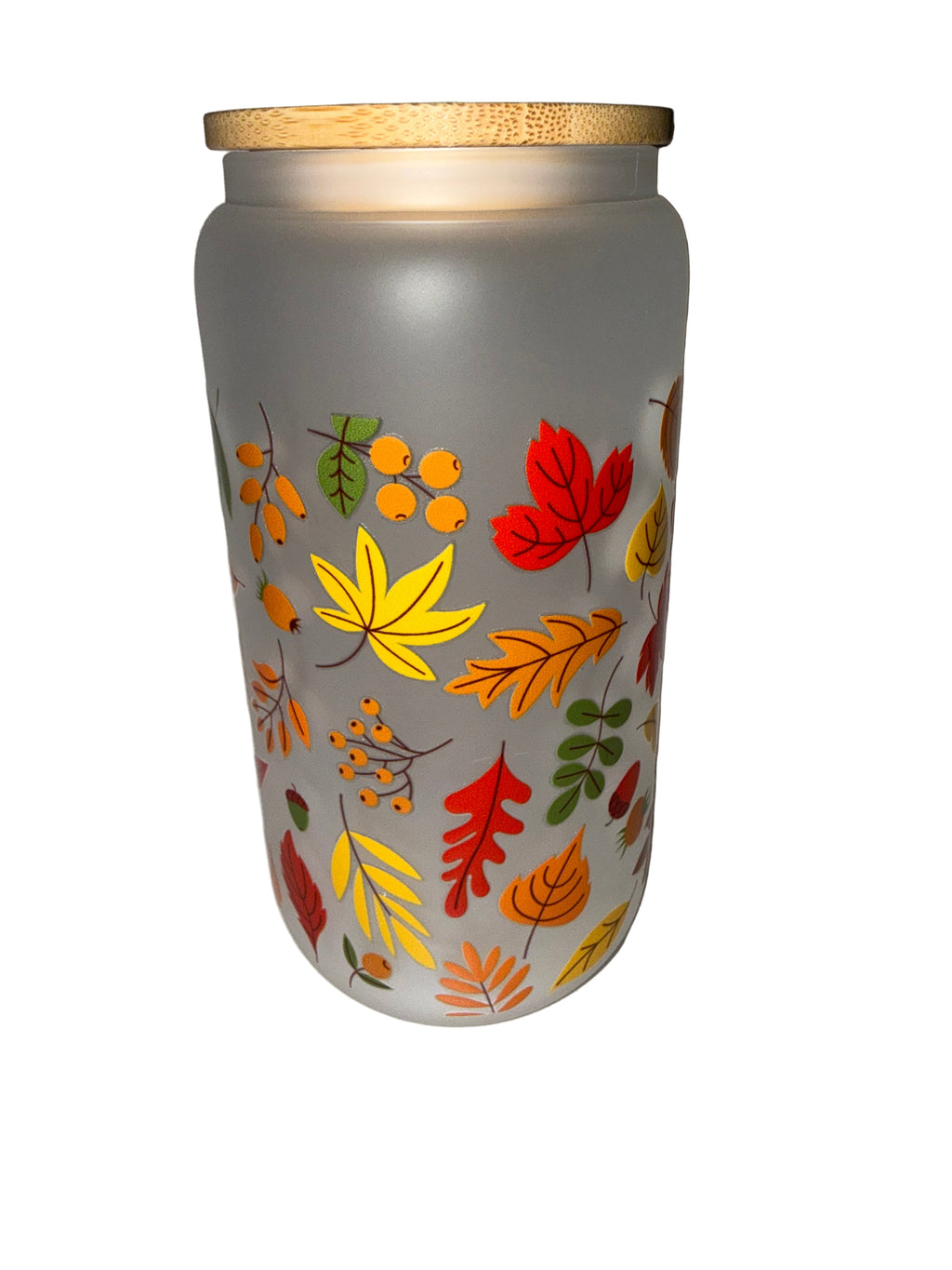 Fall leaves 16 oz. frosted hand wash only - Creative Delights