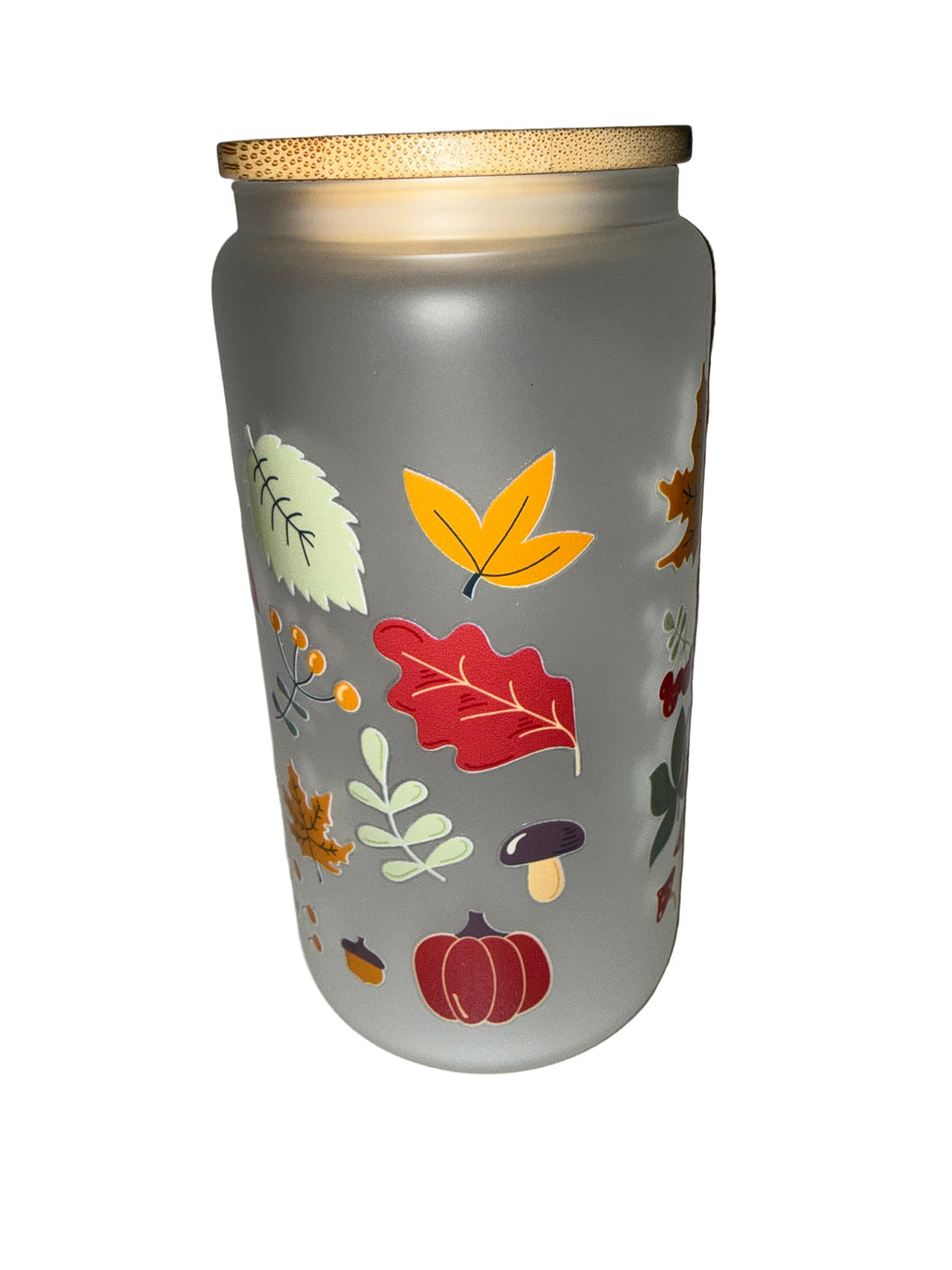 Fall is here 16 oz. frosted hand wash only - Creative Delights
