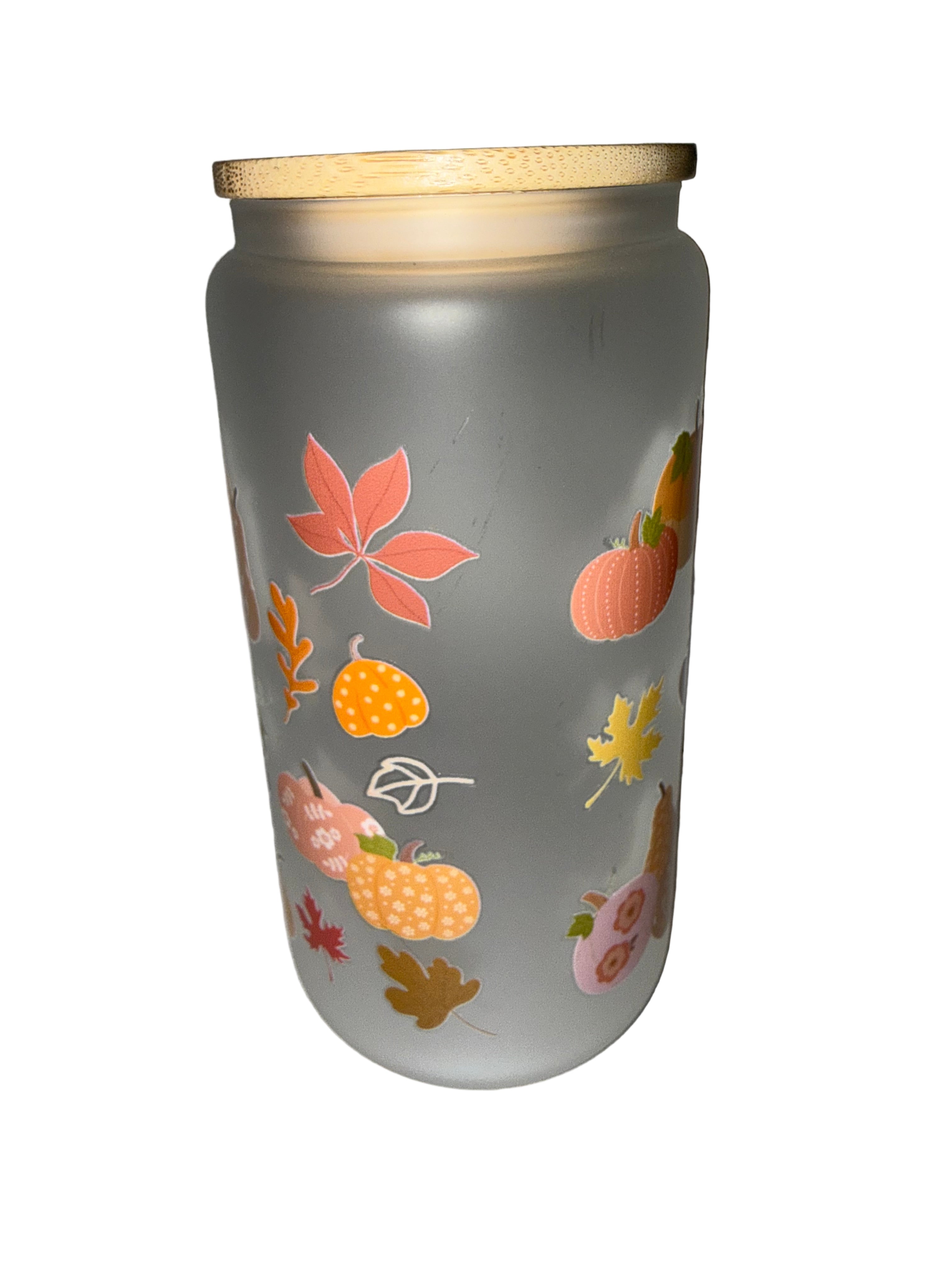 Fall Happy Fall Yall 16 oz. frosted hand wash only - Creative Delights