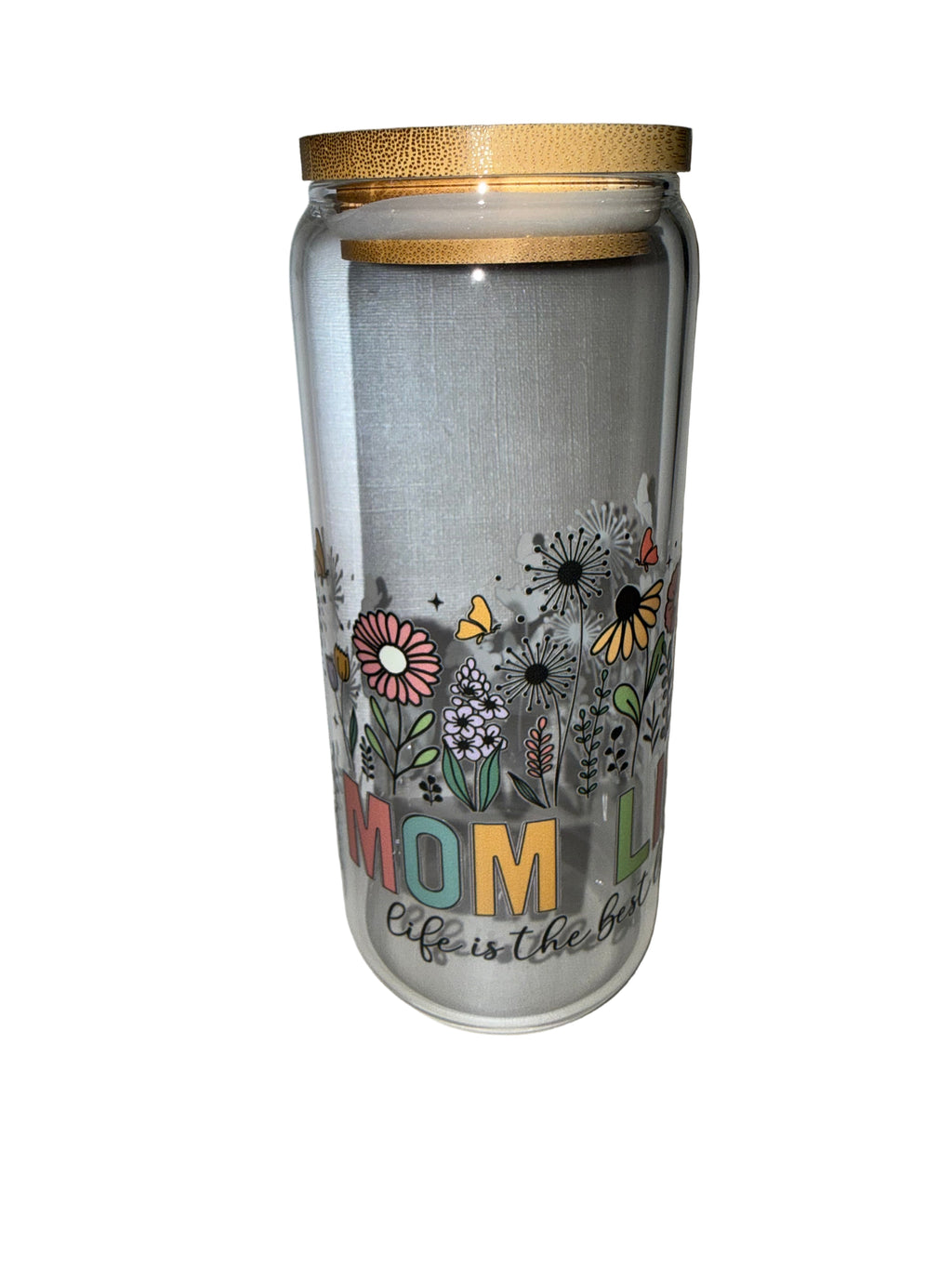 Mom Life 20 oz. clear hand wash only - Creative Delights