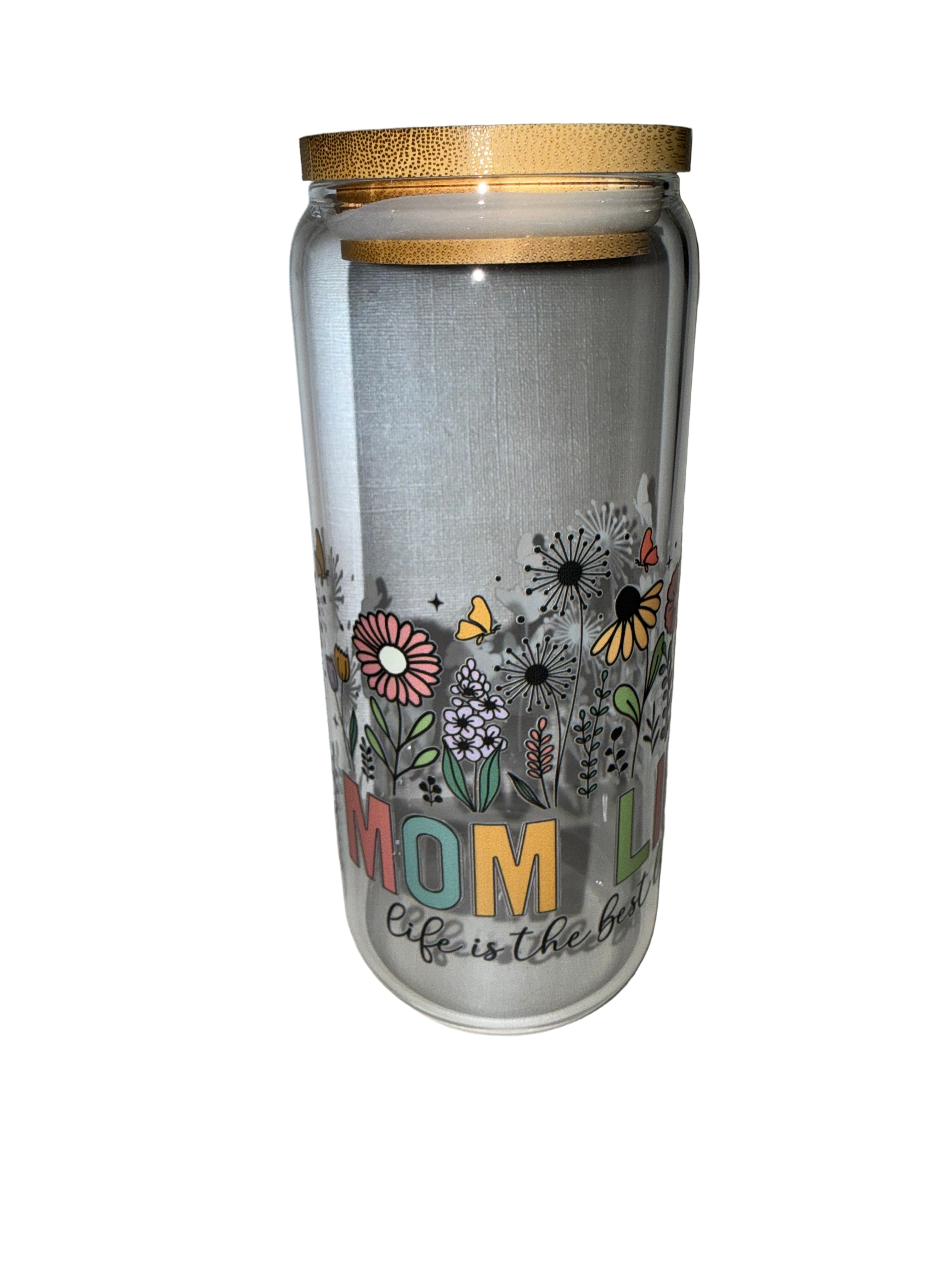 Mom Life 20 oz. clear hand wash only - Creative Delights