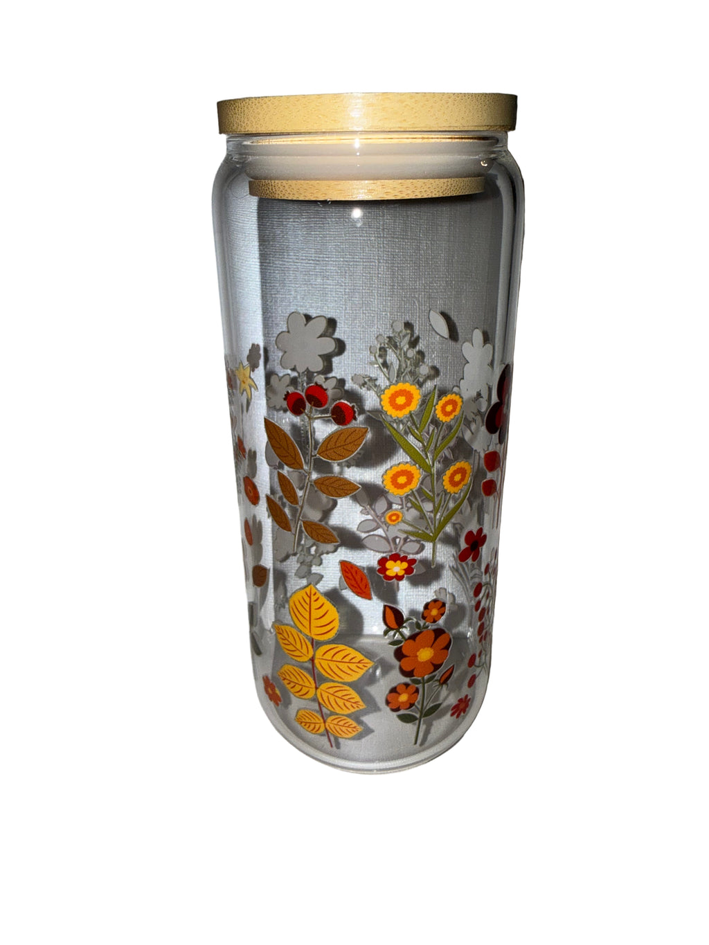 Autumn Florals 20 oz. clear hand wash only - Creative Delights