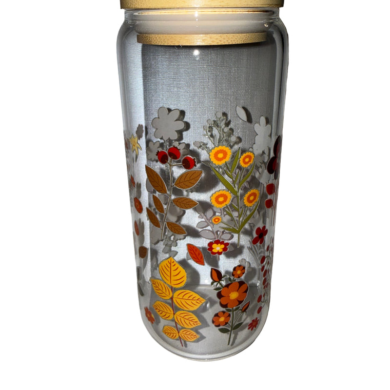 Autumn Florals 20 oz. clear hand wash only - Creative Delights