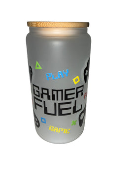 Gamer 16 oz. frosted dishwasher safe - Creative Delights