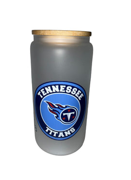 Football 16 oz. frosted hand wash only - Creative Delights