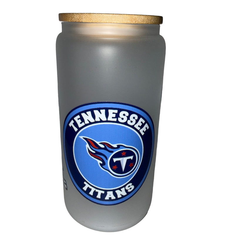 Football 16 oz. frosted hand wash only - Creative Delights