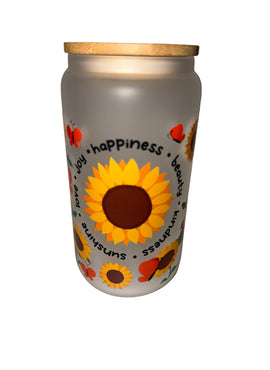 Happiness 16 oz. frosted hand wash only - Creative Delights