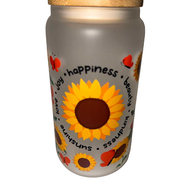 Happiness 16 oz. frosted hand wash only - Creative Delights