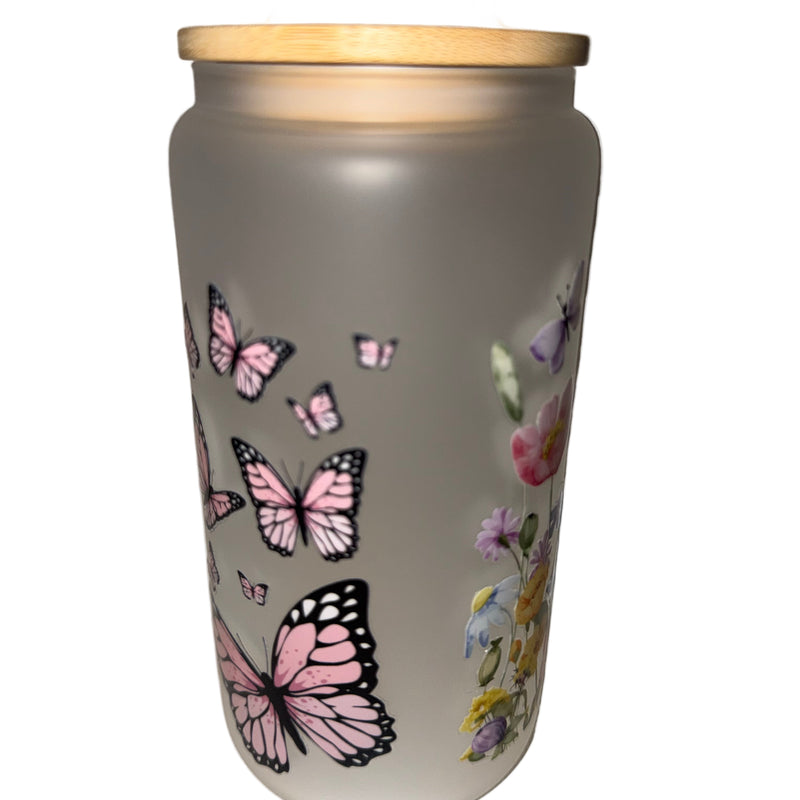 She is strong 16 oz. frosted hand wash only - Creative Delights