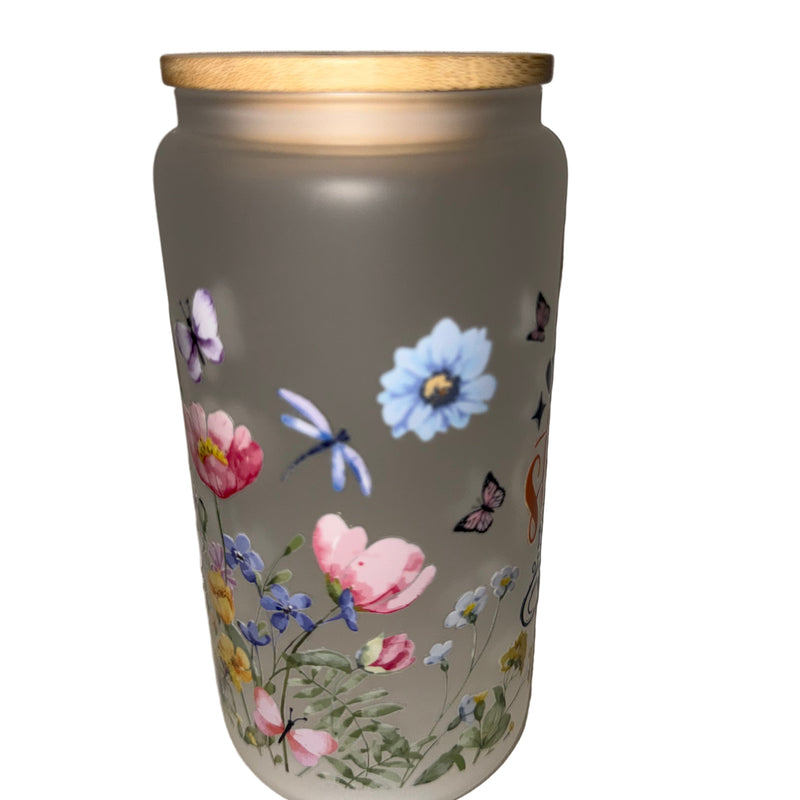 She is strong 16 oz. frosted hand wash only - Creative Delights