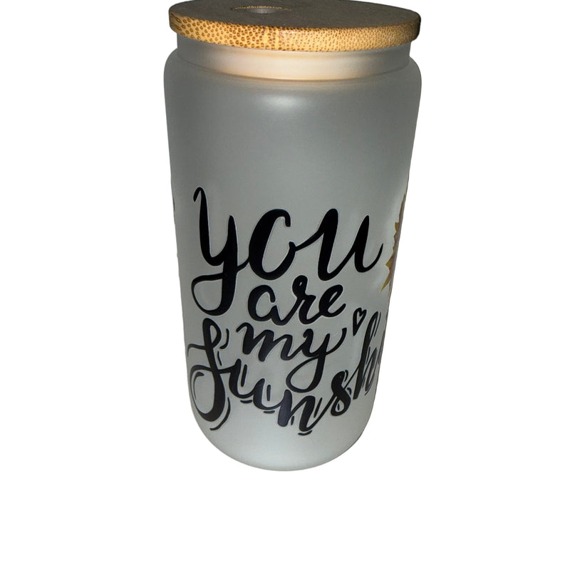 You are my sunshine 16 oz. frosted hand wash only - Creative Delights