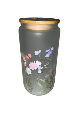 Gorgeous Floral 16 oz. frosted hand wash only - Creative Delights